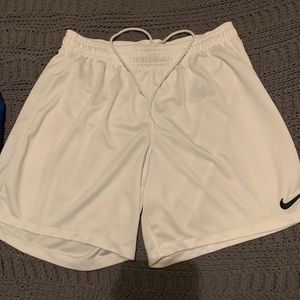 Nike athletic soccer shorts